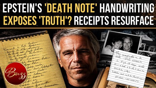 Epstein's 'suicide note' handwriting sends online sleuths down rabbit hole