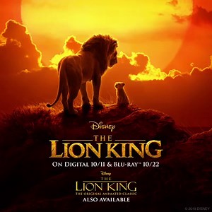 See the iconic Disney classic come to life, when you bring home #TheLionKing on Digital 10/11 and Blu-ray 10/22: http://di.sn/6000ECcxA | The Lion King