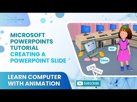Basics of Computers | Microsoft PowerPoints Tutorial | Creating a PowerPoint Slide [ Animation ]