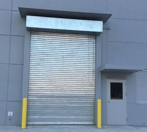 [Hot Item] Puerta enrollable automática de seguridad industrial con clasificación contra incendios para garaje, prevención de incendios, seguridad contra incendios, persiana enrollable para garaje