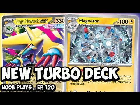 Noob Plays... Mega Manectric ex - Shocking Speed | Pokémon TCG Live