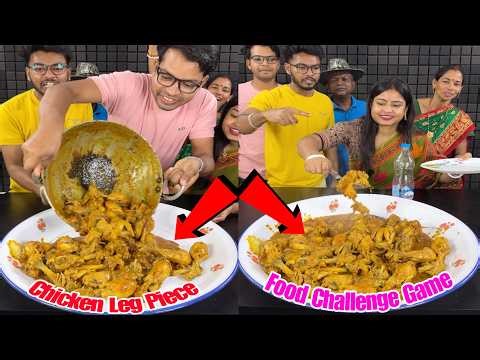 Chicken Leg Piece Unlimited Funny Food Challenge game