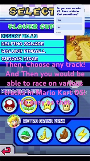 Not Finishing a Grand Prix? Let VS. Race does its job in Mario Kart DS! #mariokartds #shorts