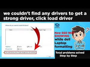 How to Resolve 'No Drivers Found' Error - Dell Laptop SSD Installation [Step-by-Step Guide