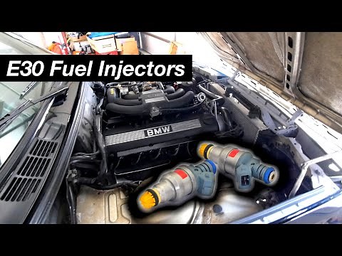 BMW E30 Fuel Injector install