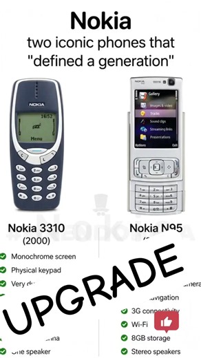 Nokia 3310 vs Nokia N95 📱🔥 The Evolution of Legends!