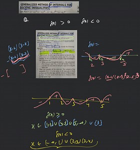 GENERALIZED METHOD FF INTERVALS FOR SOLVING INEQUALITIES Let F(... | Filo