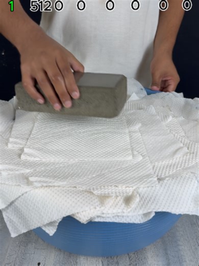 Tissue Paper Water Experiment: Guess the Count!