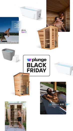 46K views · 30 reactions | The wait is over! Black Friday starts now with early access to our lowest prices ever. Transform your recovery, resilience, and energy—while inventory lasts. • 25% off all cold plunges • 20% off all saunas • 50% off extended warranties • Up to $7,500 in total savings • 0% APR for up to 36 months | Plunge | Facebook