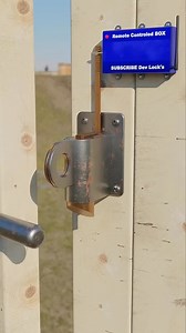 78K views · 389 reactions | Automatic Wireless  Gate Lock  Design Idea #viral | TJ Maxx shopper | Facebook