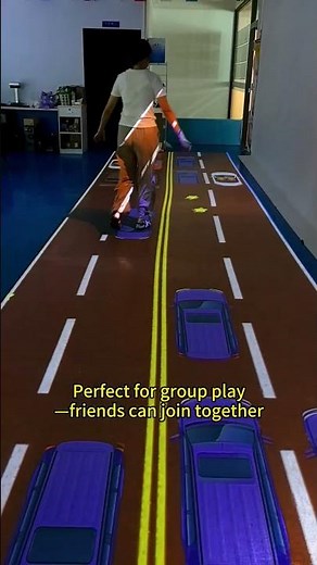 Magic Ground Projection | Multiplayer Kids Game in Any Corridor #interactivegames#indoorplayground
