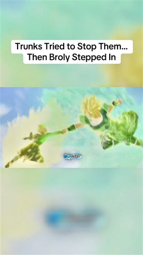 Trunks Tried to Stop Them… Then Broly Stepped In #shorts #xenoverse2