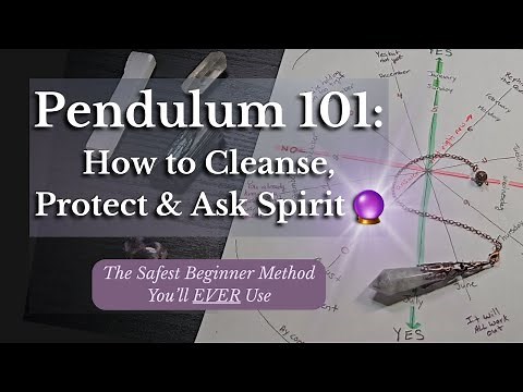 HOW TO Use a PENDULUM for Beginners in 2026 🔮 SPIRITUAL SAFETY, Protection & Clear Answers
