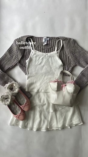 Ballet Core Outfit Inspo
