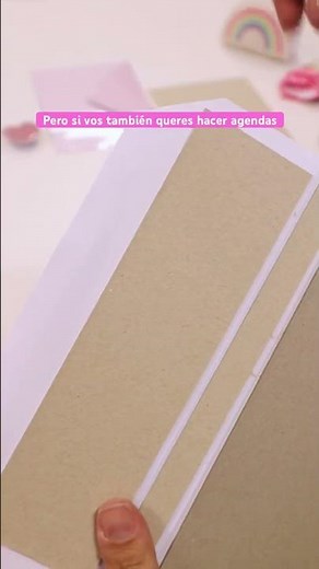 Cómo hacer una agenda paso a paso: curso de agendas ✨ #papeleriacreativa #manualidades #scrap