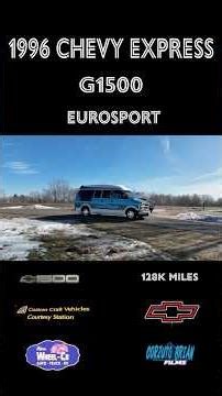 1996 Chevy Express EuroSport Van - Milaca Wheel-Co