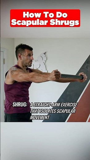 BACK TO BASICS- Day 3: Scapular Shrugs for Shoulders #Fitness #Workout #Gym #Shoulder