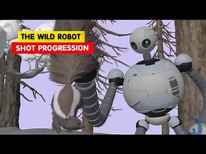 The Wild Robot | Roz Shot Progression | Animation Breakdowns | 3D Animation Internships