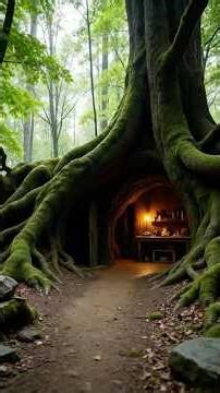 Building Complete and Warm Survival Shelter In The Trunk , Underfloor Heating , Catch Eels and Cook