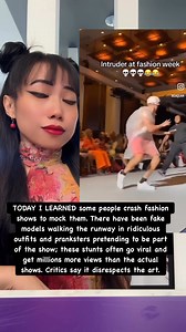 9.4K views · 246 reactions | There have been fake models walking the runway in ridiculous outfits | Pleasant Productions | Facebook