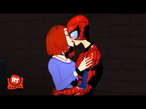 Spider-Man - Mary Jane Kisses Spider-Man (S1E2) | Movieclips