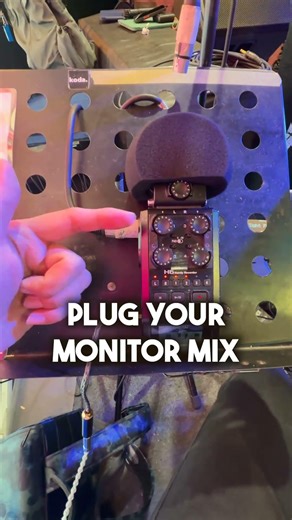 Zoom Recorder IEM Setup #drums #iem