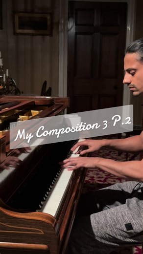 My Piano composition No.3 (part 2) #classicalpianist #pianosolo #pianoimprovs #pianist #grandpiano