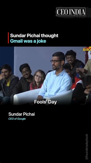 CEO INDIA Magazine on Instagram: "From growing up in Chennai to leading one of the world’s most influential tech giants, Sundar Pichai’s journey is a masterclass in quiet leadership. 🌍✨ Built on empathy, humility, and relentless curiosity, his rise proves that true impact doesn’t need noise. He didn’t chase fame — he focused on creating value. From shaping Google Chrome to becoming the CEO of Google and Alphabet, Sundar shows that the strongest leaders are often the calmest ones in the room, gu