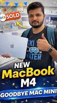 Mac Mini M4 sold 😢 | MacBook Air M4 unboxing 🔥 💙 #macmini #macbookair #skyblue #minivlog