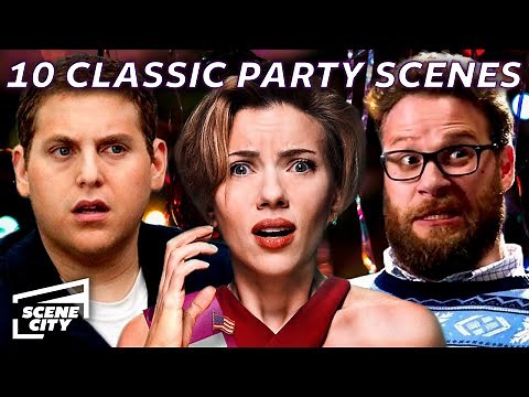 10 BEST Party Scenes In Movies (JONAH HILL, SETH ROGEN, SCARLETT JOHANSSON HD CLIPS)