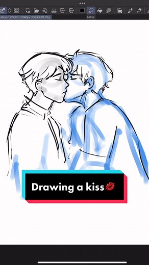 Reply to @nyxiilia there are sooo many poses, this is a simple one to start off 😊 #arttipsforbegginers #webcomicartist #blwebcomic #howtodrawanime #learnontiktok #blwebtoon