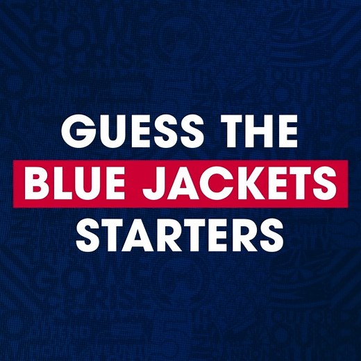 We know Jet will be prepared for takeoff, but can you guess the other five starters? CLICK TO GUESS FOR A CHANCE TO WIN ➡️ bluejackets.com/starters | Columbus Blue Jackets | Facebook