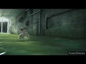 the secret life of pets underwater scene edit: max and duke gasp for air in green deep sewer water