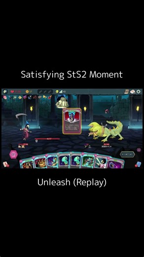 Satisfying StS2 Moment - Unleash (Replay) #slaythespire2 #shorts
