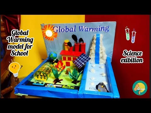 Global Warming working model for school project | Science exibition working model Class 7 |CRAFTMATE