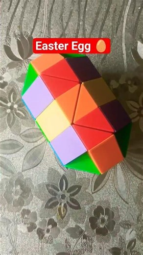 The Easter Egg 🥚 | Snake Cube Puzzle #trending #shorts #viral