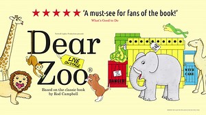 2.6K views · 33 reactions | Rod Campbell’s classic book DEAR ZOO leaps from the page in this colourful show packed full of puppetry songs, and all the animals from the zoo! ★★★★★ ‘A superb theatrical production' My Theatre Mates | Southend Theatres | Facebook