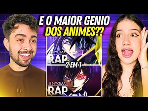 2 em 1 Rap do Lelouch | Enygma (Code Geass) React