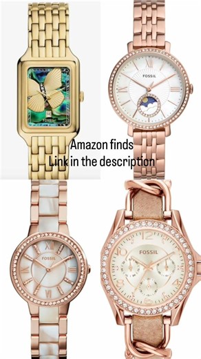 Women’s Analog Watches- Fossil #amazonfinds #embellished #fossil#luxury#gift#giftideas#womensfashion