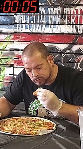 1.3M views · 8K reactions | Look at my face going red during the challenge! That was SO SPICY! And you have to wait 10 extra minutes before drinking anything!  #pizza #reels #spicyfood #foodchallenge | Da Garbage Disposal | Facebook