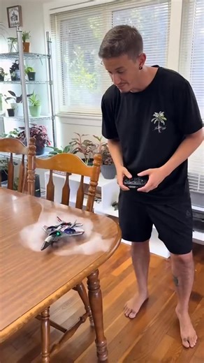 👼This RC fighter jet drone is perfect for kids—✈️easy control, bright LED lights, and exciting flips in the air. A fun mix of education and entertainment in one toy. | Ingenuitything%C