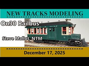On30 Railbus build