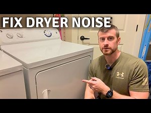 How to fix LOUD Dryer Noise!