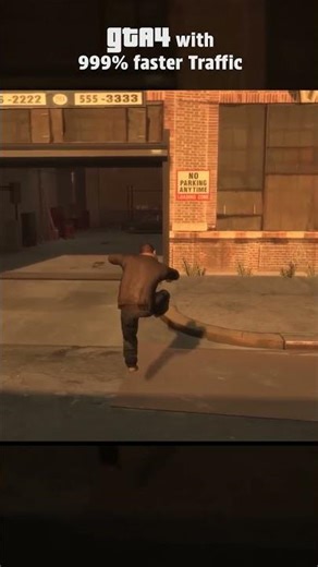 GTA4 but with 999% faster traffic! #gta6 #grandtheftauto #gaming