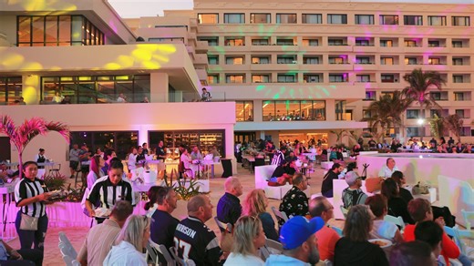 This is how we experienced The Ultimate Big Game at Secrets Mirabel Cancun Resort & Spa: vibrant energy, stunning views, and an atmosphere that turned every play into an unforgettable moment. | Secrets Mirabel Cancun Resort & Spa