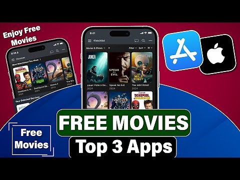 Top 3 Best Movie Apps to Watch Free Movies in 2025 | Best 3 Free Movie Apps for Android & iPhone