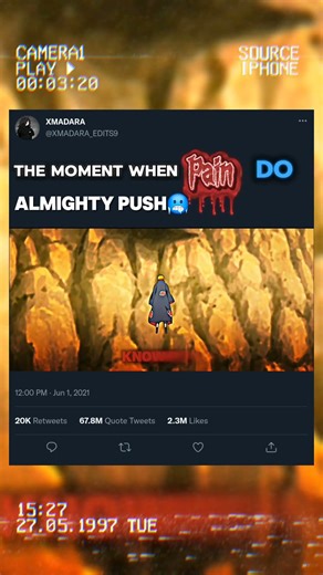 "🔥When Pain Said Almighty Push.... The Whole World Froze🥶☠️"