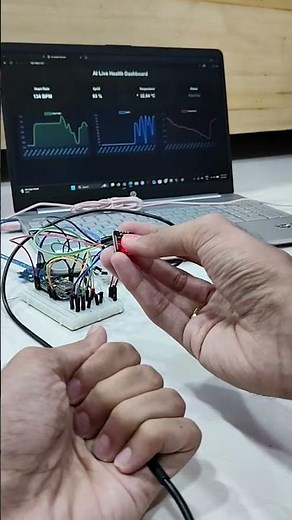 IoT Health Monitoring System | ESP8266 + MQTT + Python | Finaly Year Project