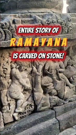 RAMAYAN on Temple Walls – You Won’t Believe Your Eyes! #festivewithshorts