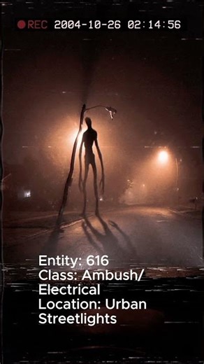 ⚠️ LEAKED FOOTAGE: Entity 616 #Shorts